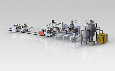 PC PMMA Sheet Extrusion Line
